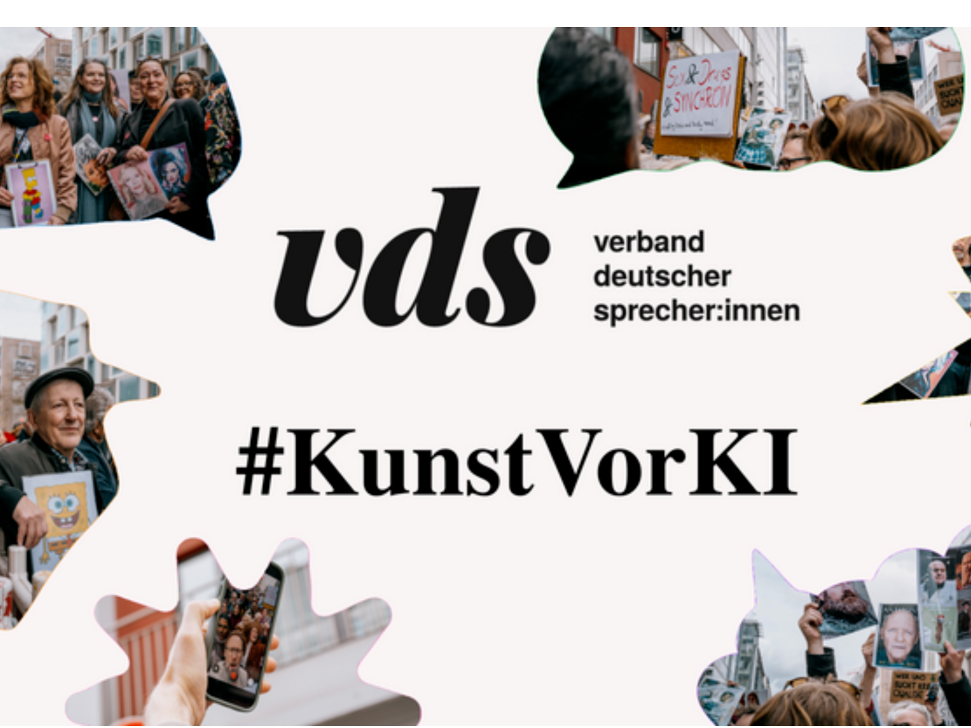 #KunstVorKI – Kampagne des Verbands Deutscher Sprecher:innen